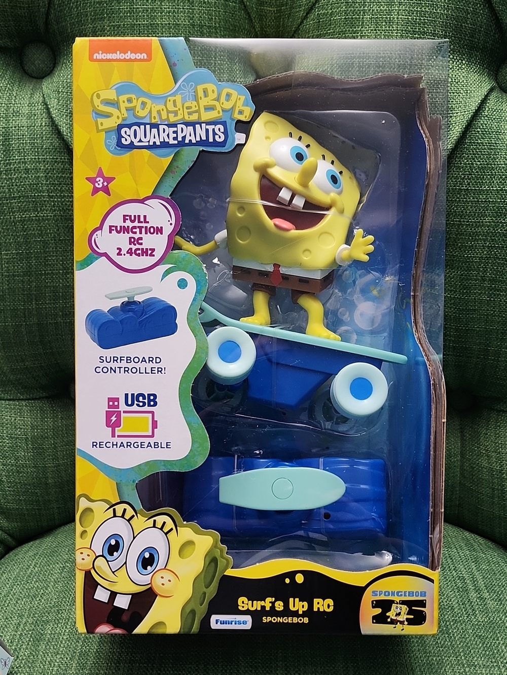 SpongeBob SquarePants Surf's Up RC Toy - Yellow